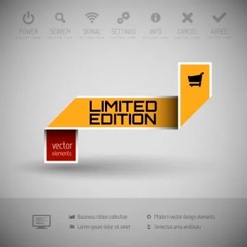 Business Banner Illustrazione stock