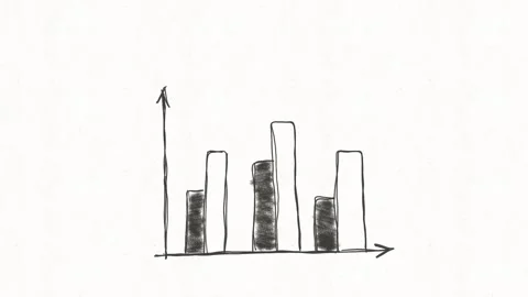 Business Bar Chart Data Analysis Animation Stock Footage 341765733