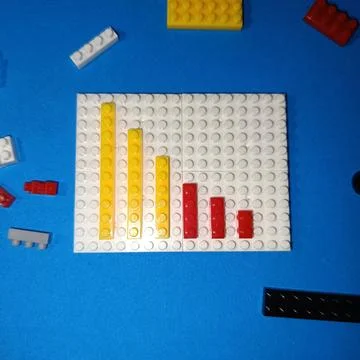 Business bar chart Stock Photos