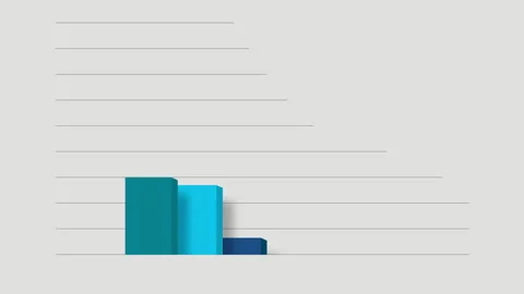 Business bar graph animation Stock Footage 201461434