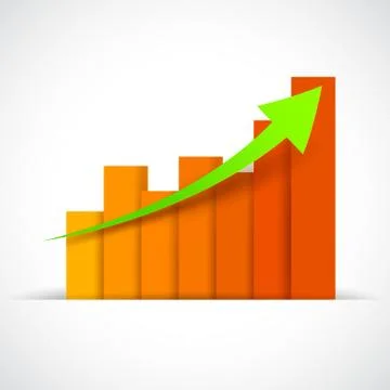 Business Bargraph Stock Illustration