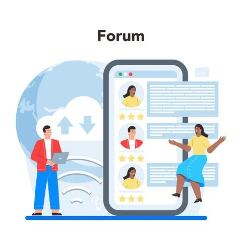 Business big data analytics online service or platform. Chart and graph Stock Illustration