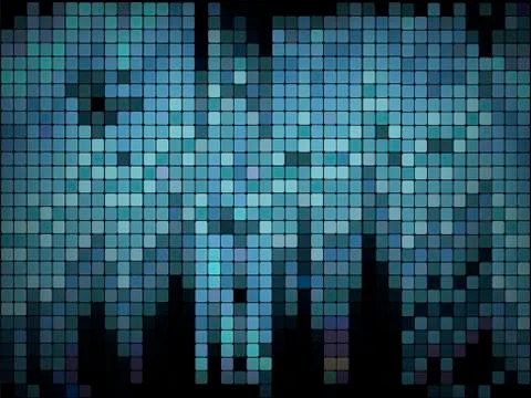 Business Blue - Geometric Repeating Vector Design Stock Illustration