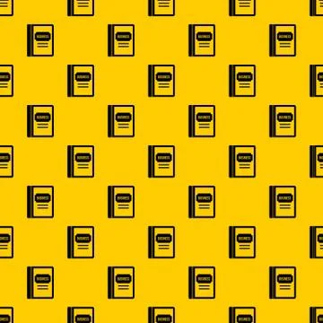 Business book pattern vector Illustrazione stock
