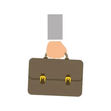 Business briefcase accesorie Stock Illustration