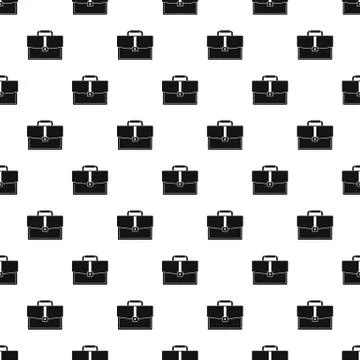 Business briefcase pattern vector Stock Illustration
