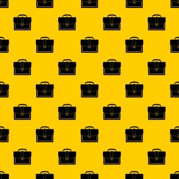 Business briefcase pattern vector Illustrazione stock