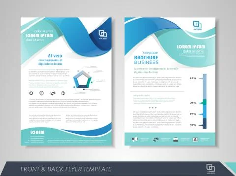 Business brochure Stock Illustration