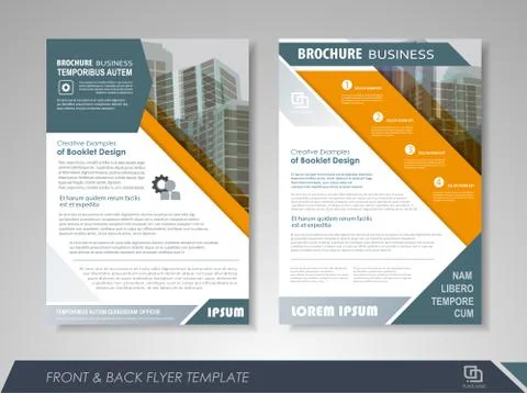Business brochure Stock Illustration