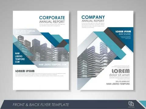 Business brochure Stock Illustration