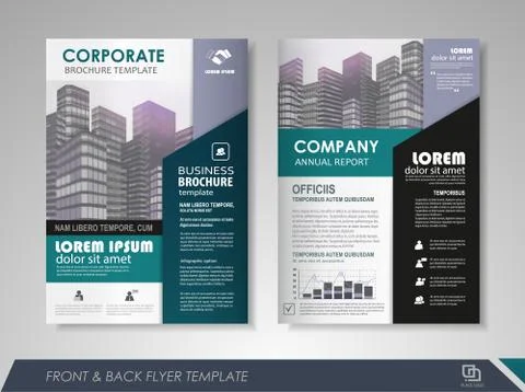 Business brochure Stock Illustration