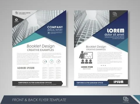 Business brochure Stock Illustration