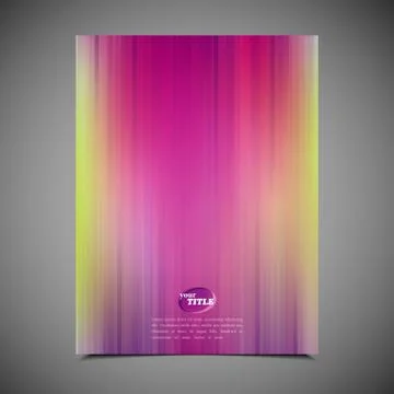 Business brochure template Stock Illustration