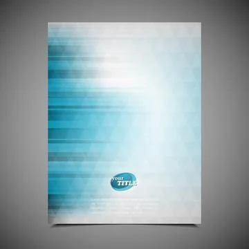 Business brochure template Stock Illustration