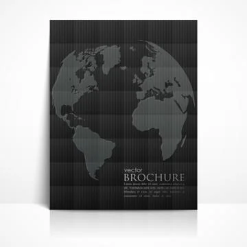 Business brochure template Stock Illustration