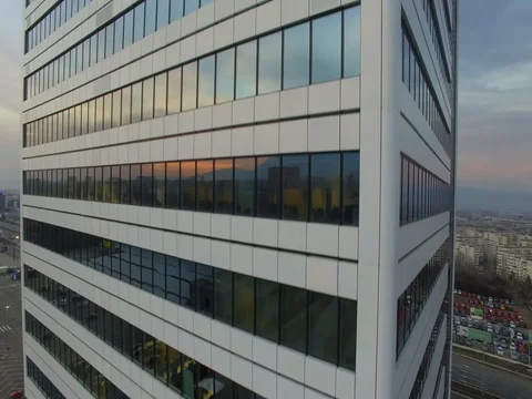 Business building Stock Footage 75216044
