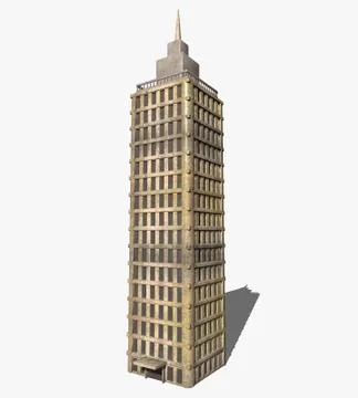 Business building Stock Illustration