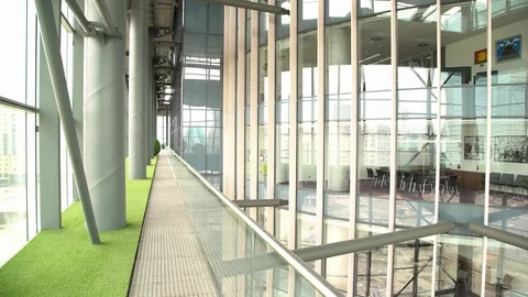 Business building interior 스톡 동영상 116336349