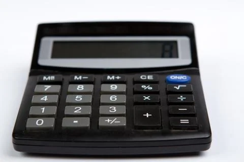 Business calculator Stock Photos