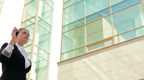 Business call 库存影片 11664097