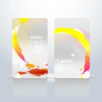 Business card abstract background. Vector illustration. Ilustração Stock