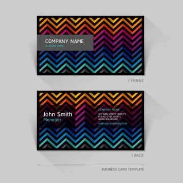 Business card abstract background. Vector illustration. Stock Illustration