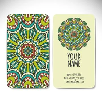 Business card Stock Illustration