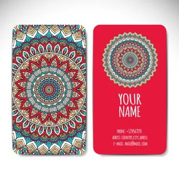 Business card Stock Illustration