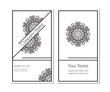 Business card Stock Illustration