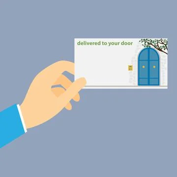 Business card Stock Illustration