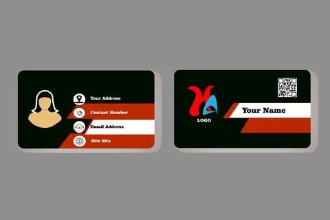 Business-Card Stock Illustration