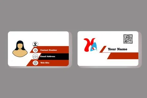 Business-Card Stock Illustration