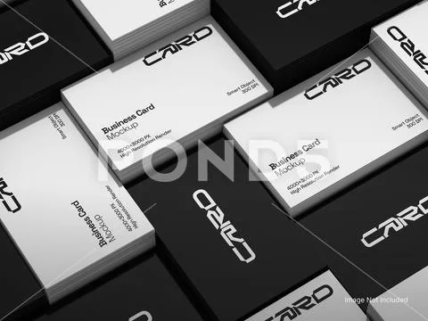 Business Card Mockup - Holding View PSD Template