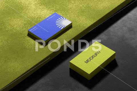 Business Card Mockup Presentation PSD Template