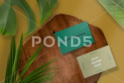 Business Card Mockup PSD Template