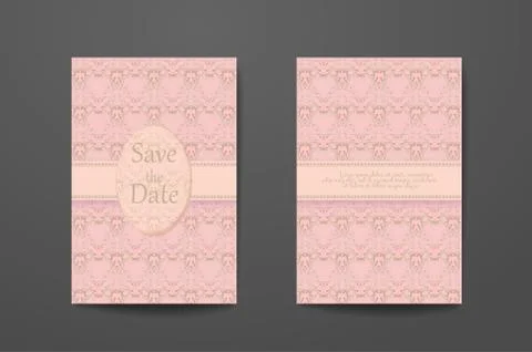 Business card with sample text Stock Illustration