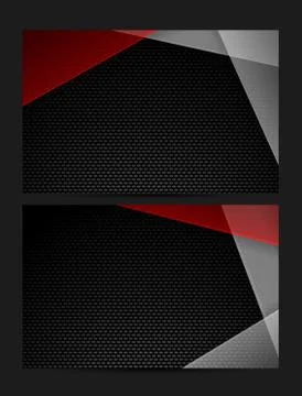 Business card template Stock Illustration