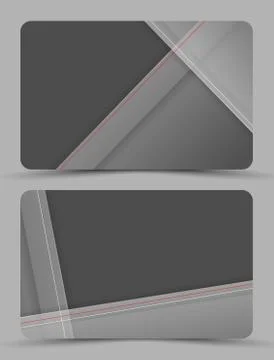 Business card template Stock Illustration