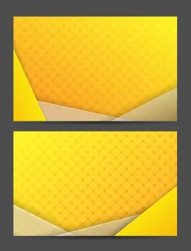Business card template Stock Illustration