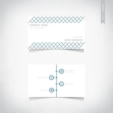 Business card template set, vector eps10 Stock Illustration