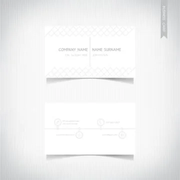 Business card template set, vector eps10 Stock Illustration