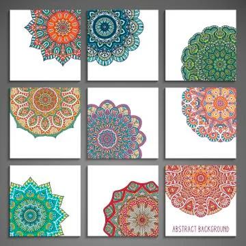 Business card vector background Stock Illustration