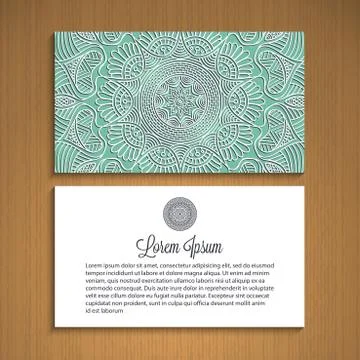 Business card vector background Stock Illustration