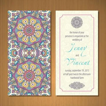 Business card vector background Stock Illustration