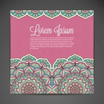 Business card vector background Stock Illustration