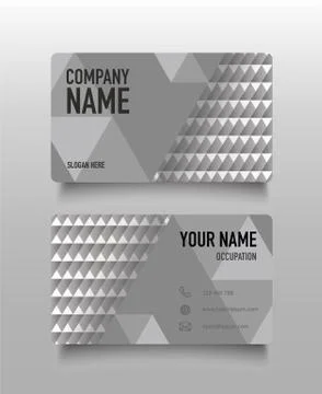 Business card vector background Stock Illustration