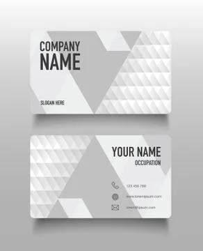 Business card vector background Stock Illustration