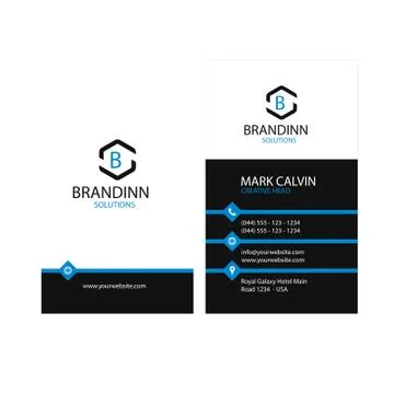 Business CardC Illustrazione stock