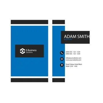 Business CardD Illustrazione stock