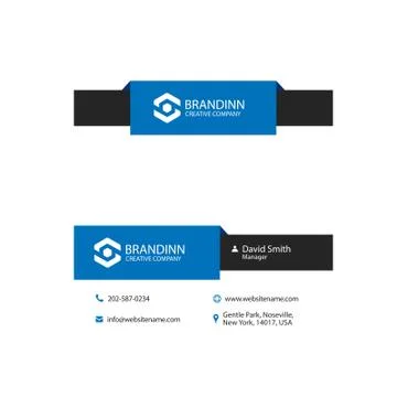 Business CardO Illustrazione stock